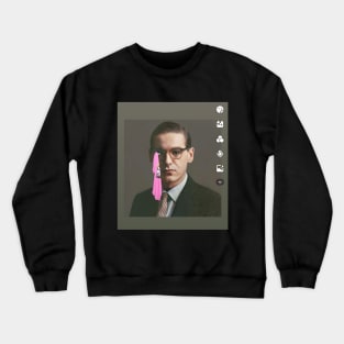 one member of the rouen cathedral trio Crewneck Sweatshirt